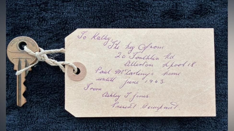 Paul McCartney's item sells for double the estimate — Liverpool news photo (BBC Liverpool)