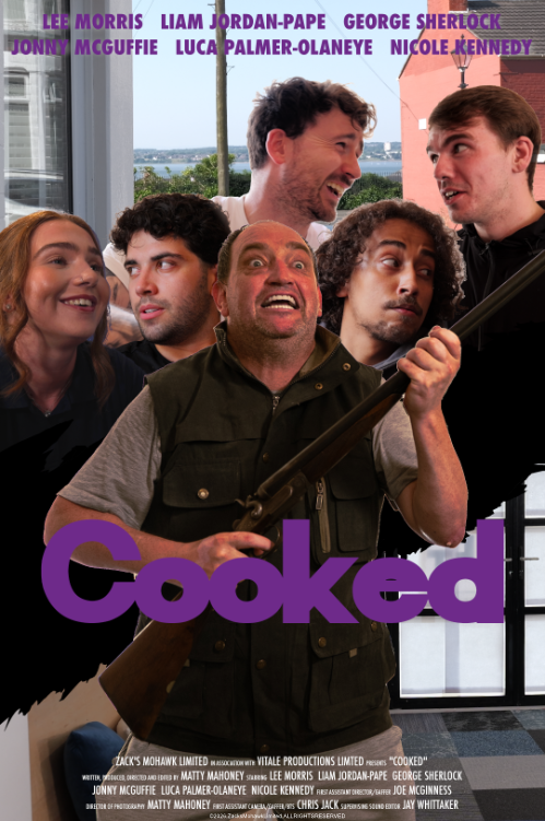 Official poster for the Liverpool comedy pilot Cooked